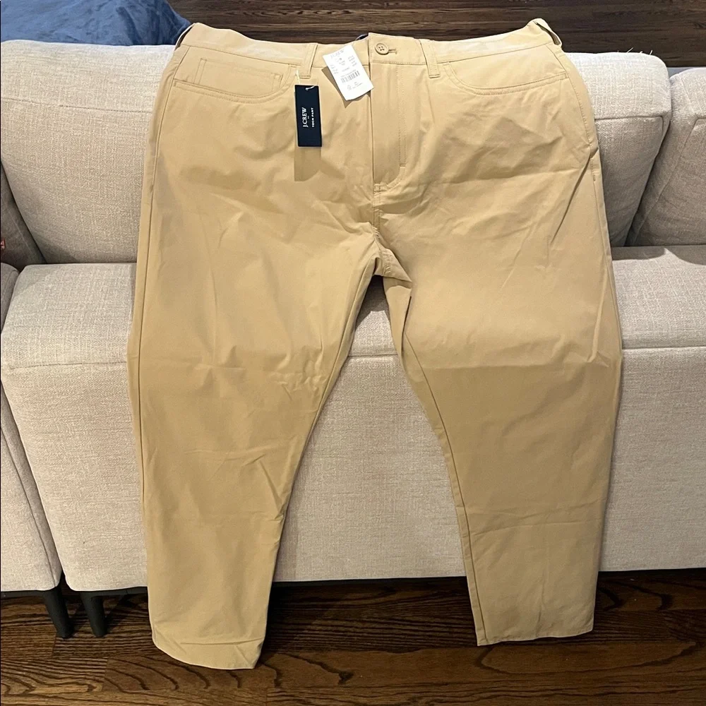J. Crew Men’s Slim Chino Pants in Tan